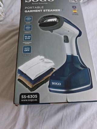 Plancha de Vapor Vertical Portátil SOGO SS-6305