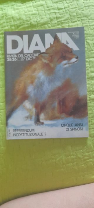 N.25/26 dicembre 1980storico della rivista Diana