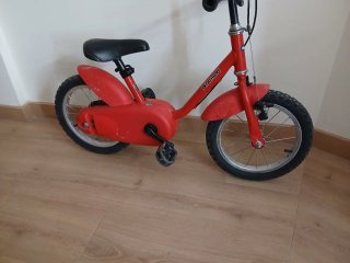 Bicicleta Infantil Roja Decathlon