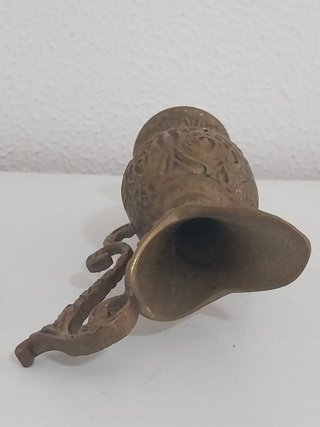 Jarra Aguamanil Vintage de Bronce Macizo Labrado