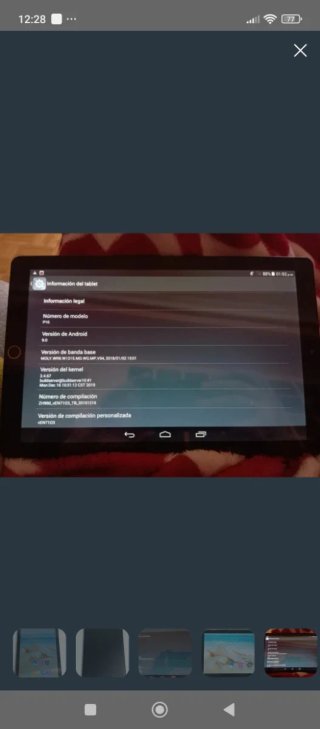 Tablet ZH 960 Negra