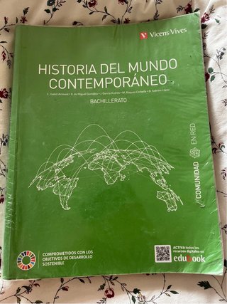 Libro de Historia del mundo contemporáneo
