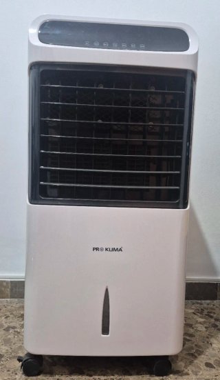 Ventilador Pro Klima Blanco y Negro