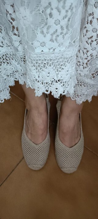 Zapatillas esparto beige
