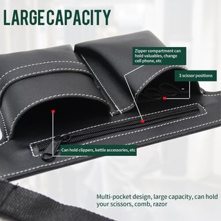 Bolsa de peluquería para tijeras y peines