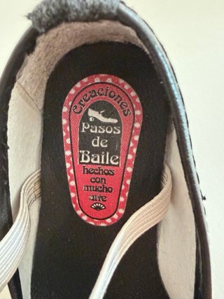 Tacones Flamenco Niña Negros