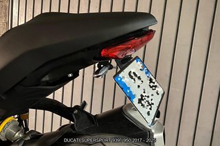 Portamatrícula DUCATI SUPERSPORT 939 950 2017 2025
