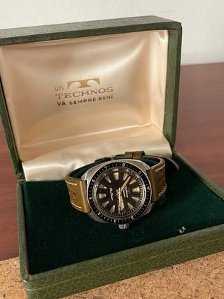 Reloj Technos SkyDiver Automático Raro