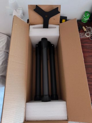 Trípode de carbono para montura Wave