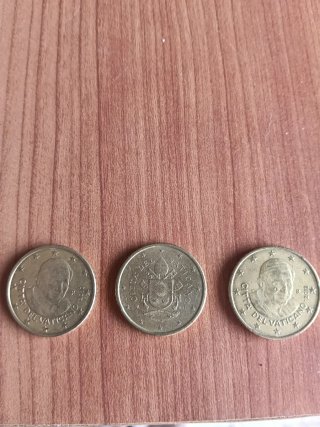 Monedas 50 céntimos Vaticano