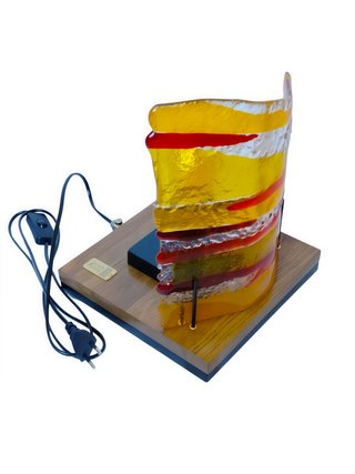 Lampada Vetro Colorato GlassTower