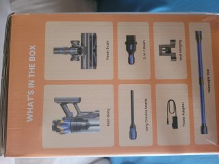 Aspiradora sin cable 1.6L Táctil LED