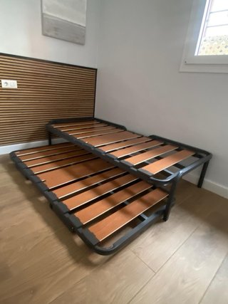 Cama canguro 90x190 con sus colchones
