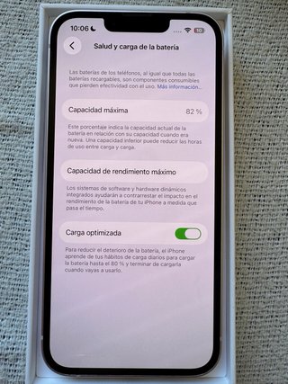 iPhone 13 Rosa 128GB - 82% Batería