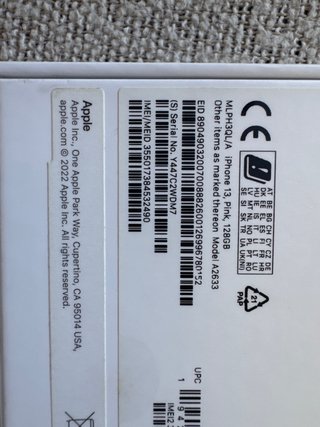 iPhone 13 Rosa 128GB - 82% Batería