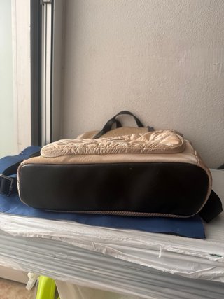Mochila Munich Beige y Negra