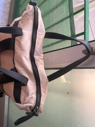 Mochila Munich Beige y Negra