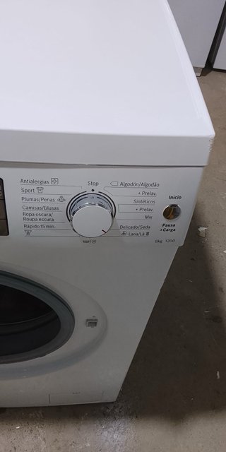Lavadora Blanca Bosch