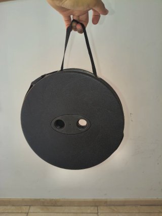 Asiento Plegable Portátil Negro