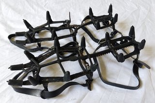 CRAMPONES SALEWA AÑO 70 ALPINISMO MONTAÑA ESCALADA