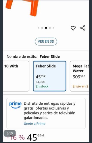 FEBER - Slide, Tobogán pequeño