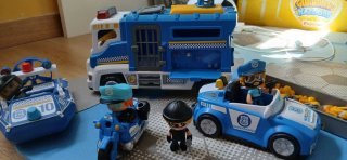 Pin y Pon Vehículos Policiales y Figuras
