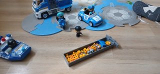 Pin y Pon Vehículos Policiales y Figuras