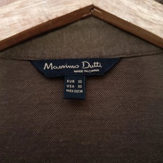 Camisa Massimo Dutti verde