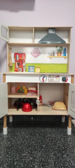 Cocina Madera Aldi con Accesorios extras