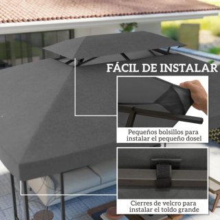 Toldo de repuesto para carpa