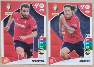 Cartas Adrenalyn Osasuna 24-25