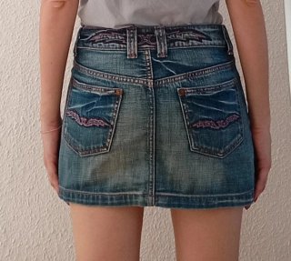 Lote dos faldas vintage vaqueras