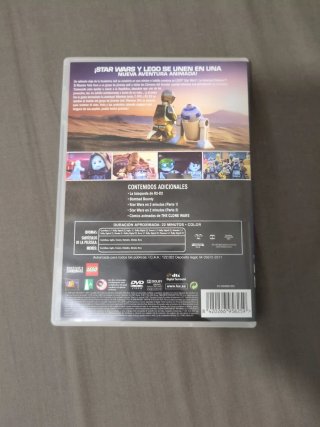 DVD Lego Star Wars La Amenaza Padawan