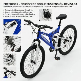 Bicicleta Montaña Doble Suspensión Freerider