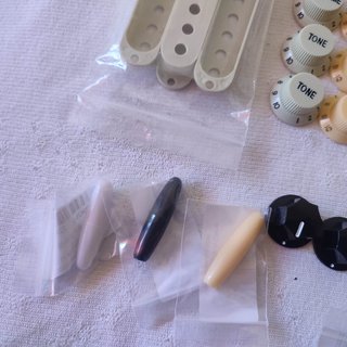 Repuestos Guitarra Stratocaster Cubiertas Knobs Nu