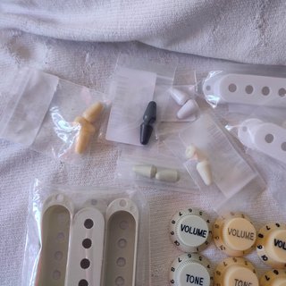 Repuestos Guitarra Stratocaster Cubiertas Knobs Nu
