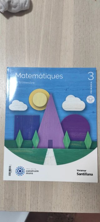 Libro de Matemáticas 3.º de Primaria (3.º trim.
