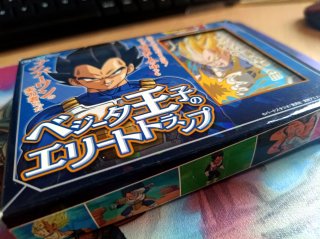 Cartas Poker Dragon Ball  edición especial Vegeta