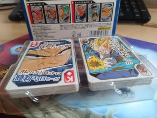 Cartas Poker Dragon Ball  edición especial Vegeta