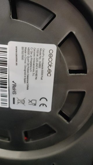 Cecotec Cecofry Bombastik 6000 Full Freidora Aire