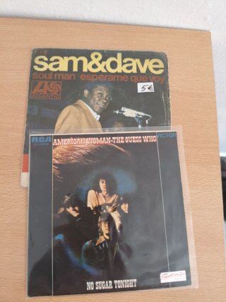 Lote de 10 singles vinilo