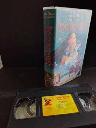 VHS Disney Pocahontas (1996) – Con pubblicità