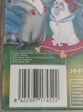 VHS Disney Pocahontas (1996) – Con pubblicità