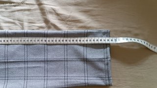 Pantalones Chinos Cuadros Gris Talla 32 (EU 40-42)