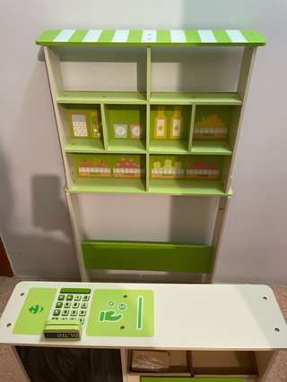 Tienda de madera para jugar