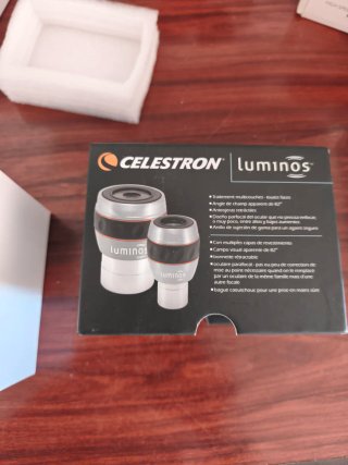 Ocular Celestron Luminos 82° Multi-Coated 19mm. 2