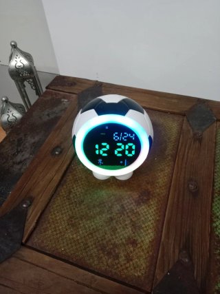 Reloj Despertador Balón Fútbol
