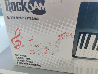 Teclado RockJam RJ361 con soporte