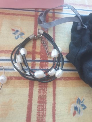 Pendientes Tous Elipse y pulsera perlas