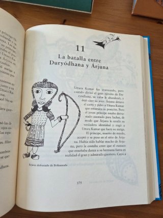El mahabhárata contado por una niña